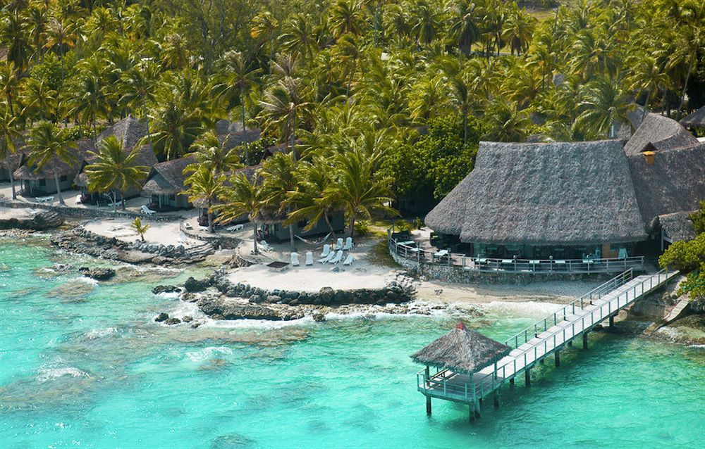 Le Maitai Rangiroa Hotel Avatoru ภายนอก รูปภาพ
