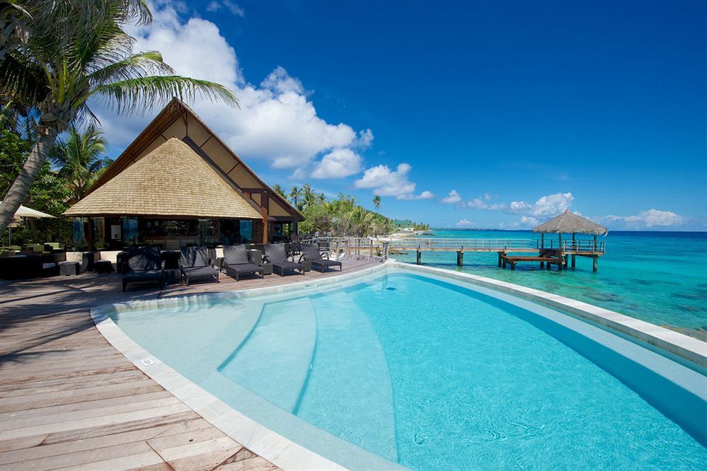 Le Maitai Rangiroa Hotel Avatoru ภายนอก รูปภาพ